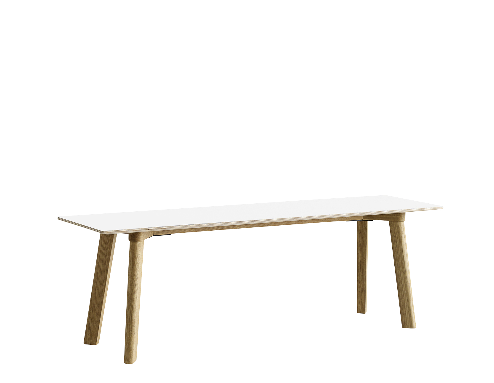 CPH-Deux-215-Bench-L140xW35xH45-pearl-white-laminate_wb-lacquer-oak-base