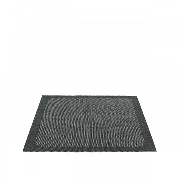 Teppich Pebble Rug 170 x 240 cm Farbe dark grey Muuto